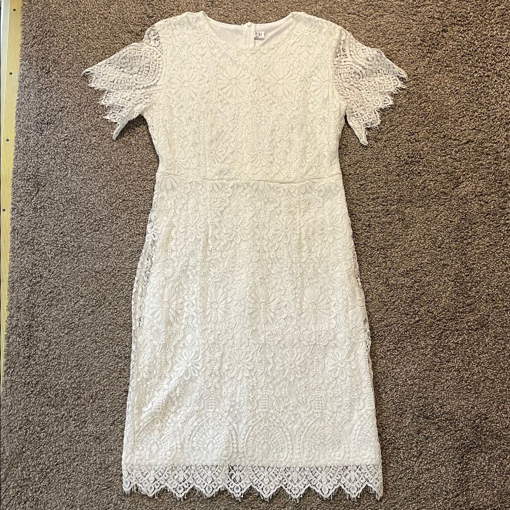 White Lace Dress